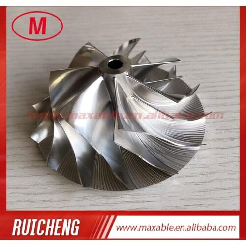 TD06 62.30/86.15mm 7+7 blades forward high performance turbo milling/aluminum 2618 /billet compressor wheel for Racing