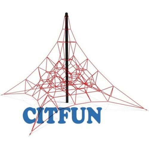 Outdoor rope course climb playground ,Outdoor Playground Web climber OP18-223B