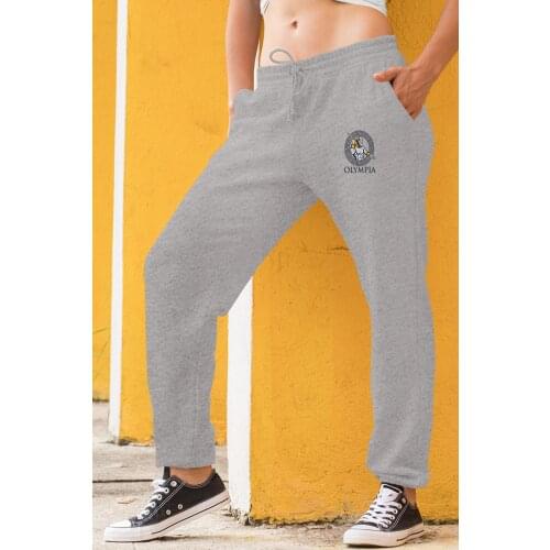 Angemiel Wear Olympia Lightning Scorer Zeus Gray Women Sweatpants