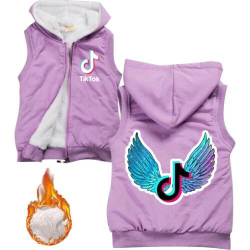 2021 new Autumn Winter Child Waistcoat Girls Boy Vest Baby girl Sleeveless Kids Hooded Jacket Outwear Clothes