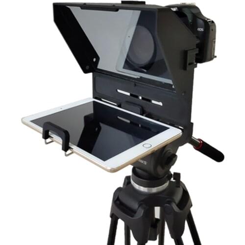 10inch Tablet Smartphone Smart phone DSLR Teleprompter for Ipad Prompting Inscriber Interview Speech Prompter Reader Recording