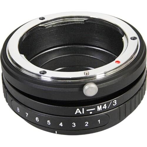 AI-M4/3 Adapter Rng for Nikon Ai Mount Lens to Micro 4/3 Mount Adapter GH4 OM-D E-PM1 E-PL1olympus Panasonic GH1 GX7
