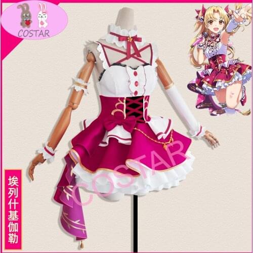 Anime!Fate/Grand Order FGO Ereshkigal Sweet Lovely Dress Uniform Cosplay Costume Halloween Party Role Play Outfit Women 2021 NEW
