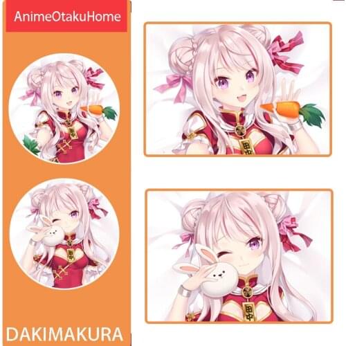 Anime Youtuber HimeTanaka Sexy Lovely Girl Throw Pillow Cover Hug Pillowcase Otaku Bedding Decoration Dakimakura Pillow Case