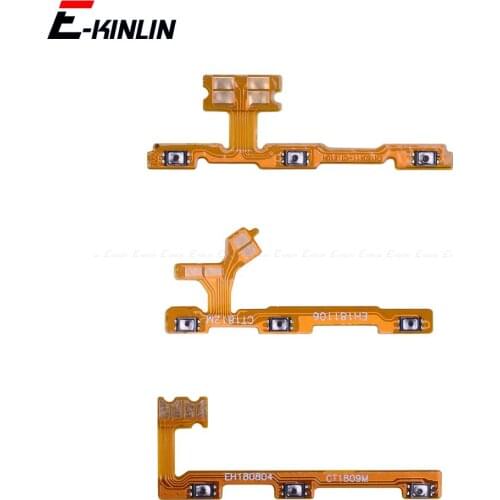 New Mute Switch Power Key Ribbon Repair Part For HuaWei P Smart Z S Pro Plus 2019 2018 ON OFF Volume Button Control Flex Cable