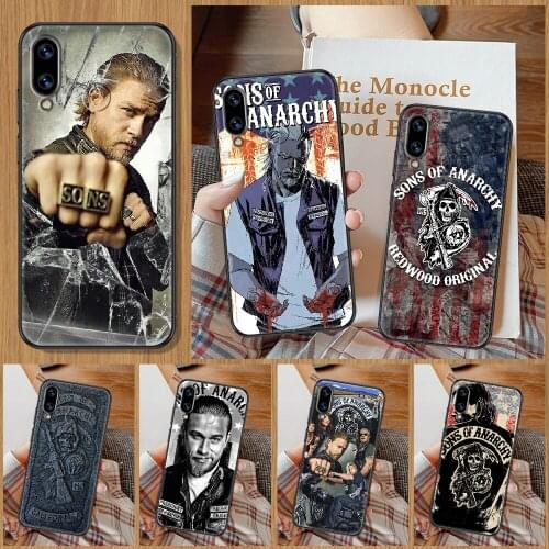Sons of anarchy TV Phone Case For Huawei Honor 6A 7A 7C 8A 8X 8 9 9X 10 10i 20 Lite Pro black luxury waterproof painting