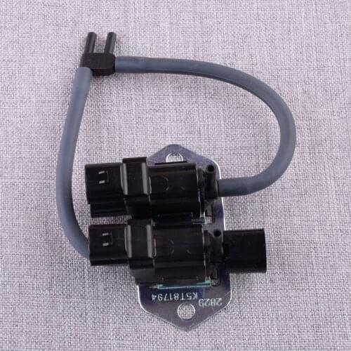 CITALL 8657A031 K5T47776 Front Wheel Vacuum Switch Solenoid Valve Fit For Mitsubishi Pajero Black