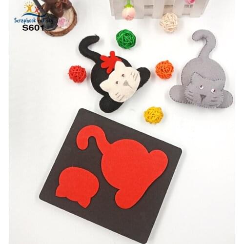Cat Can Be Hung S601 Muyu Wooden Mold Scrapbook Dies Suitable For Market General Machines