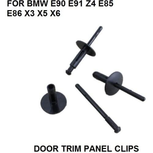 FOR BMW E90 E91 Z4 E85 E86 X3 X5 X6 BUMPER SKIRT SILL RIVET CLIPS x10 NEW PARTS
