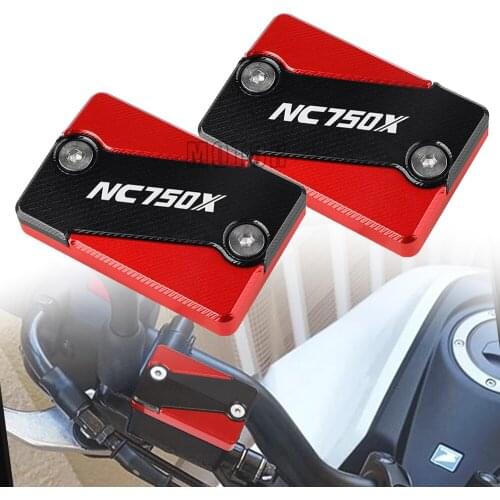 For Honda NC750X NC750 X NC 750 X S 2014 2015 2016 2017 2018 Motor Front & Rear brake Fluid Cylinder Master Reservoir Cover Cap