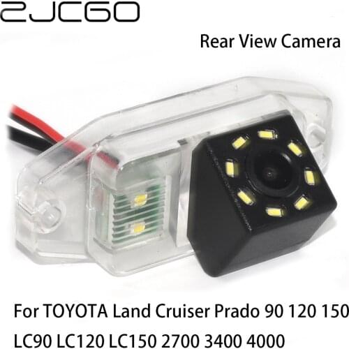 ZJCGO CCD Car Rear View Reverse Back Up Parking Waterproof Camera for TOYOTA Land Cruiser Prado 90 120 150 LC90 LC120 LC150 2700