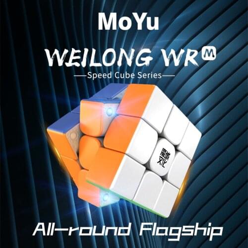 MoYu 3x3 M Weilong WR M 2021 Magnetic 3x3x3 Magic Cubes Magnets Puzzle SpeedCube Educational Toys For Children Gifts