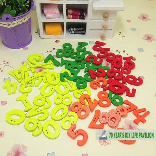 LUCK LOOPS Numbers-buttons