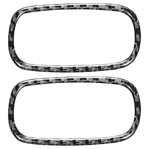 Air Outlet Frame Sticker for Mini Cooper F60 Carbon Fiber Car Interior Modification Accessories Car Sticker