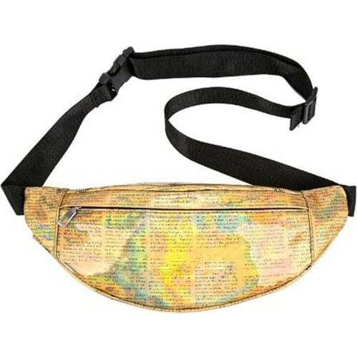 New Women Waist Bag Hip Bum Fanny Pack Belt Bag For Lady Fashion Travel Small Purse Pouch Travel Street Shoulder Crossbody Bag