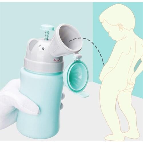 Portable Baby Hygiene Toilet Anti-leakage Urinal Boys Girls Pot Outdoor Car Potty Kids Convenient Training Potty Kids Supplise