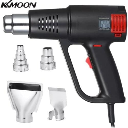 2000W Industrial Hot Air Gun LCD Digital Temperature controlled Heat Blower Electric Adjustable Temperature Heat Gun Tool