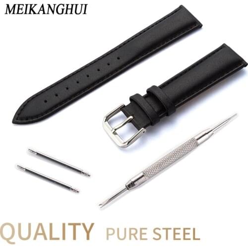 Handmade Italian Leather Watchbands 14 15 16 17 18 19 20 21 22 23 24 MM Retro Mens Soft Watchbands Calfskin Strap Fast Delivery