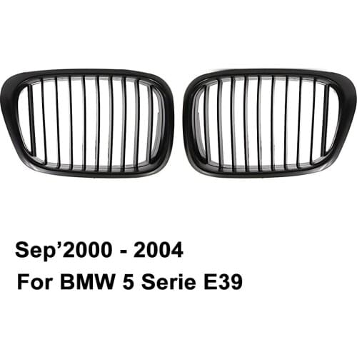 Kidney Grille Grill for BMW 5 Series E39 520i 520d 523i 525i 525d 525td 525tds 530i 530d 51137005838 51137005837