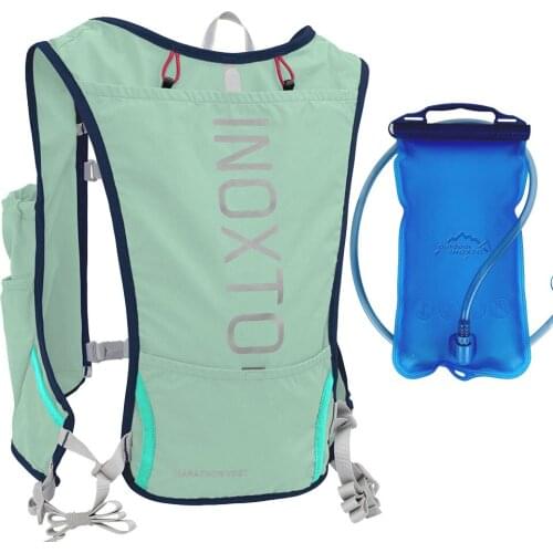 Trail Hydration Running Backpack Lightweight Vest Nylon Pack Bag Cycling Marathon Portable Ultralight Hiking 5L