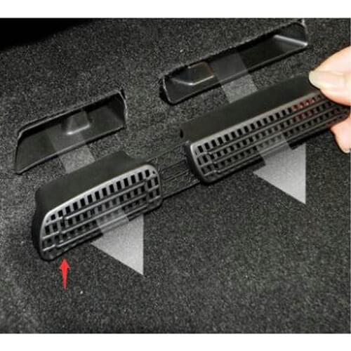 STYO Car seat air conditioner air outlet protective cover Sticker for KODIAQ 2017