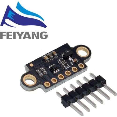 1PCS VL53L1X VL53LO Laser Ranging Flight Time Sensor Module Distance 400cm Measurement Extension Board Module CJMCU-531