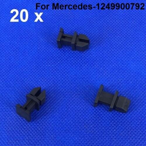 20 x Interior Trim Fastener Clip For Mercedes A B C CLK CLS w201 w124 w203 1249900792 New