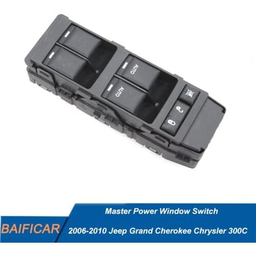 Baificar Brand New Master Power Window Switch 04602781AA For 2006-2010 Jeep Grand Cherokee Chrysler 300C