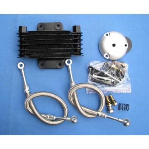 Free Shipping Motorcycle Accessories GN/GZ/GSX/EN125-150 Motorcycle Refit Oil Cooler Oil Heater/Bendable Tubing
