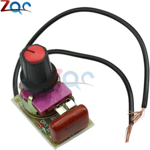 MAC97A6 100W Switch Speed Regulation Module Dimmer Assembled For Arduino Dimming Light Board AC Motor Switch Potentiometer