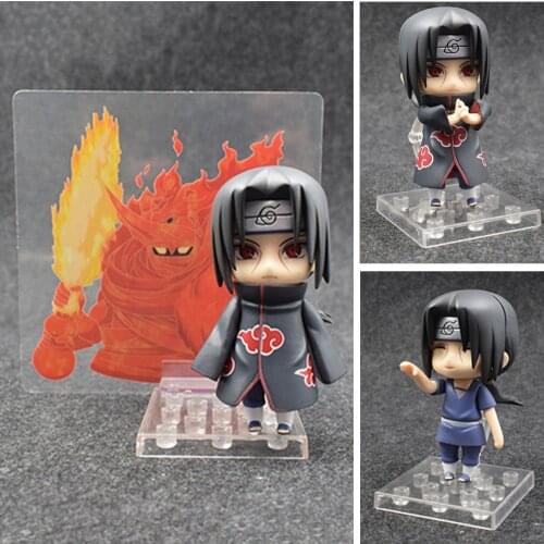 Naruto Anime Figures Uchiha Itachi #820 Shippuden Cute Toys Collection Naruto Action Figurine Model Doll Brinquedos Figural 10cm