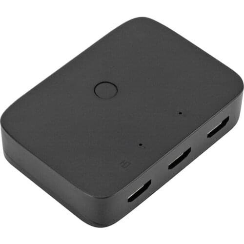 2 port HDMI KVM Switch Distributor Easy To Install Anti-Interference PC Mouse Keyboard USB Print Sharing Device PC accessories