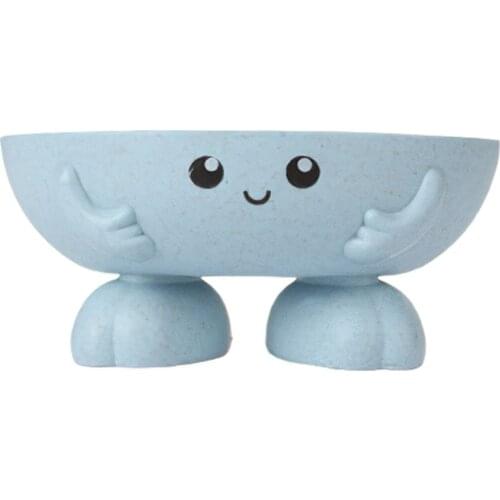 Cartoon Soap Box Holder Cartoon Shape with Diversion Hole Angle Holder Box Shower Soap Holder Dish Storage Plate Gadgets