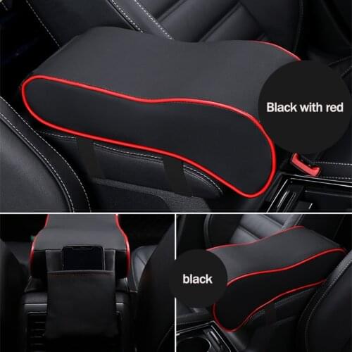 Car Armrest Pad For Skoda Octavia Yeti Roomster Fabia Rapid Superb KODIAQ Citigo KAMIQ KAROQ SCALA VISION X