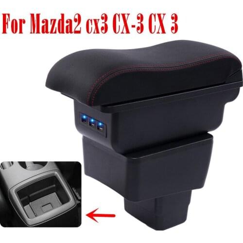 For Mazda2 skyactiv version cx3 CX-3 armrest box