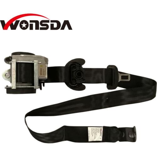 Car Seat Belt fit for Volkswagen 2016 BORA Safety Strap 3 Point Retractable Seat Belt Adjustable Front Seat Belt Assembly