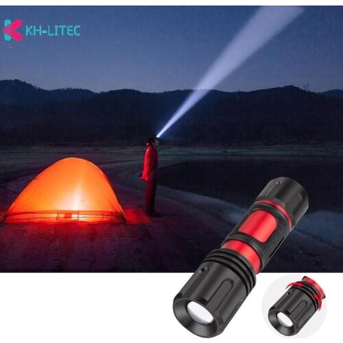Led flashlight Ultra Bright torch XML-2 Camping light 5 switch Modes waterproof Zoomable Bicycle Light use 18650 battery