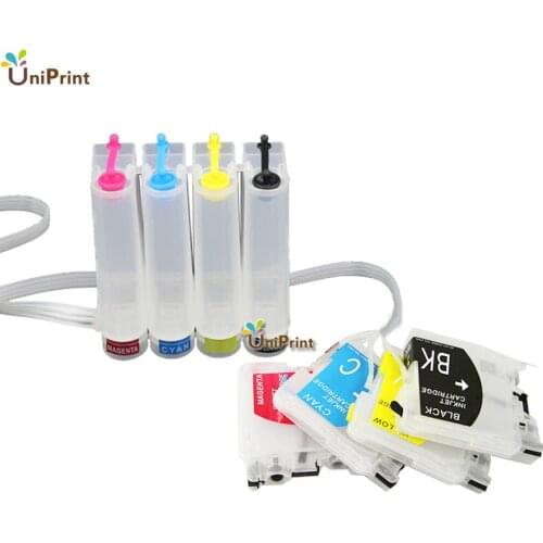 UP CISS system ink tank compatible for Brother LC38 LC67 LC980 lc1100 MFC-6490W MFC250C MFC-290C MFC-490CW DCP-145