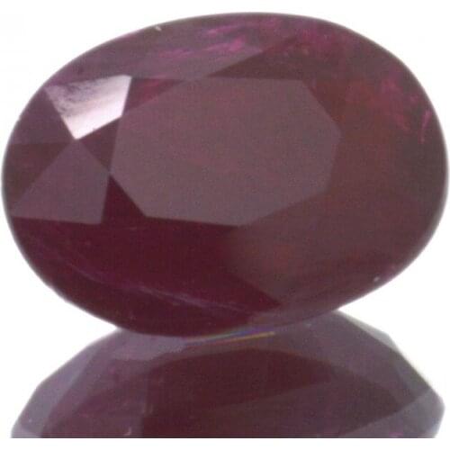 1,62ct Ruby Oval Cut