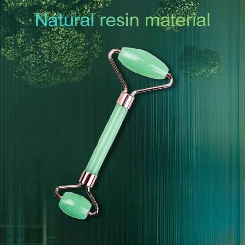 1PCS Roller Massager Face Natural Resin Slimming Lift Facial Massage Tools For Chin Neck Skin Massage Beauty Care
