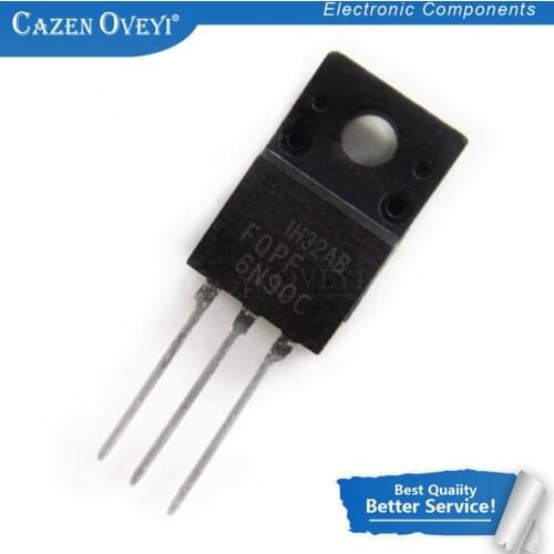 10pcs/lot FQPF6N90C 6N90 TO-220F In Stock