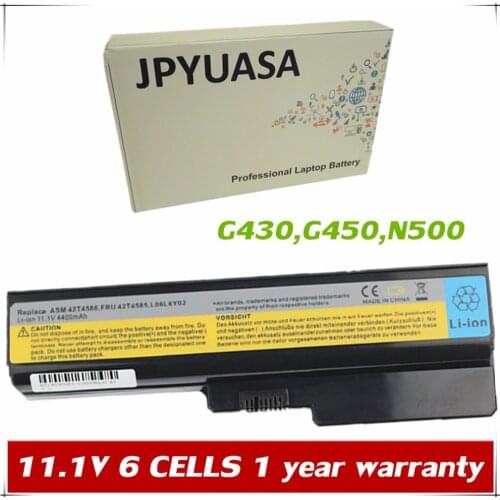 7XINbox 11.1V 42T4725 42T4726 42T4727 42T4728 42T4729 Battery For Lenovo IdeaPad 3000 G430 G450 G530 B460 B550 G555 V460 Z360
