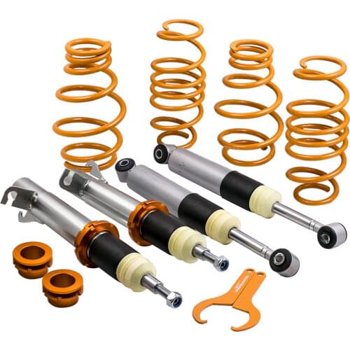 Coilover Shock Suspension Strut Kit For Ford Fiesta Mk 6 Mark 5 VI (UK) 1.25 1.3 1.4 1.6 1.4TDCi 1.6TDCi 2.0 16v ST150 01-08