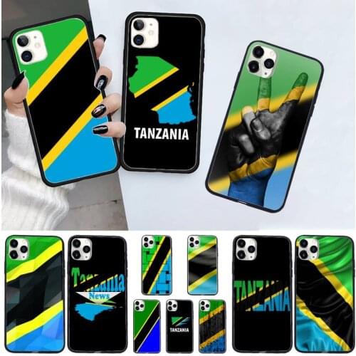 Tanzania National Flag art design high quality Phone Case shell for iPhone 11 12 pro XS MAX 8 7 6 6S Plus X 5S SE 2020 XR