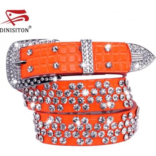 DINISITON Women's Leather Belts