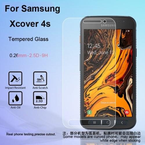 For Samsung Xcover 4S Tempered Glass 9H Phone Film For Samsung Xcover 4s Galaxy XCover 4s G398F SM-G398F 5.0" Screen Protector