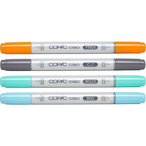 Copic Ciao Markers Twin Tip Alcohol-Based Art Markers 180 Colors Link 2