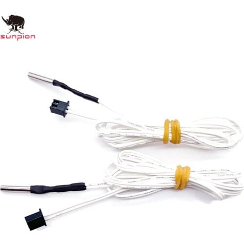 HT-TeNTC100K Thermistor mperature Sensor For High Temperature Filament 350 Degrees Hotend Kit B3950 For 3D Printer Parts