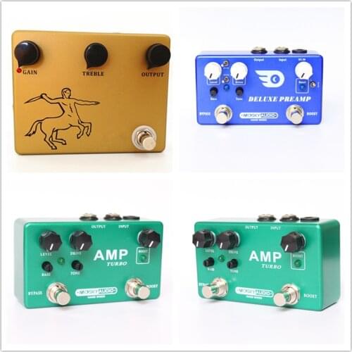Centaur clone klon centaur guitar pedal , AMP TUBE / DELUXE PREAMP Guitar Effect Pedal True bypass pedal de guitarra