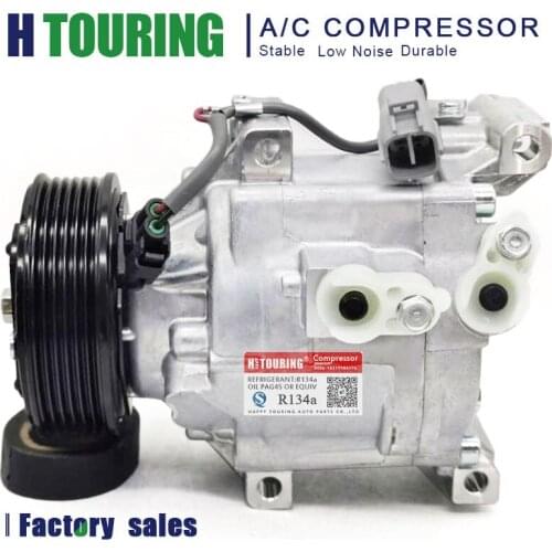 SCSA06C AC COMPRESSOR For Toyota RUNX 2001-2007/COROLLA/YARIS 2001-2008 8831002180 883101A580 883101A582 883201A550 447100-1950